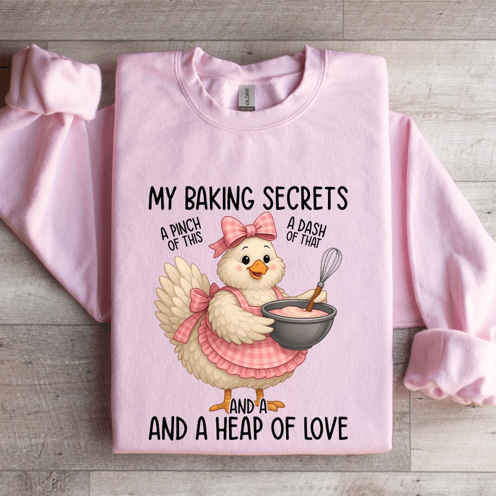 My Baking Secrets A Pinch Of This A Dash Of That Sweatshirt 3