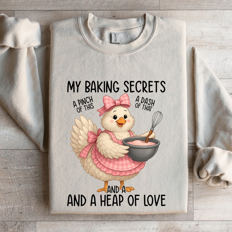My Baking Secrets A Pinch Of This A Dash Of That Sweatshirt 4