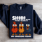 Shhh Im Only Talking To My Chickens Today Sweatshirt 2