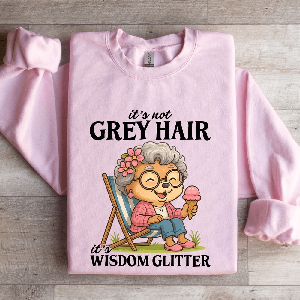 Its Not Grey Hair Sweatshirt 3