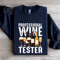 Professional Wine Tester Sweatshirt 2
