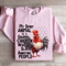 My Spirit Animal Is A Grumpy Chicken Sweatshirt 0