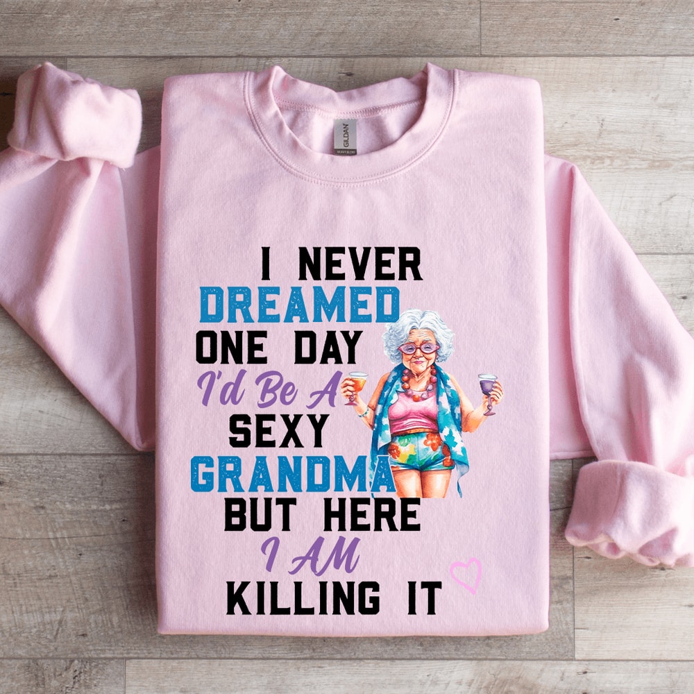 I Never Dreamed On Day Sweatshirt 3