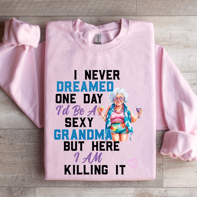 I Never Dreamed On Day Sweatshirt 3