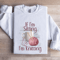 If Im Sitting Im Knitting Sweatshirt 0