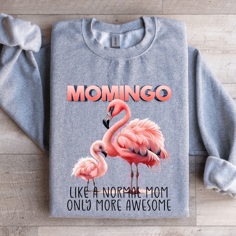 Momingo Like A Normal Mom Sweatshirt 2