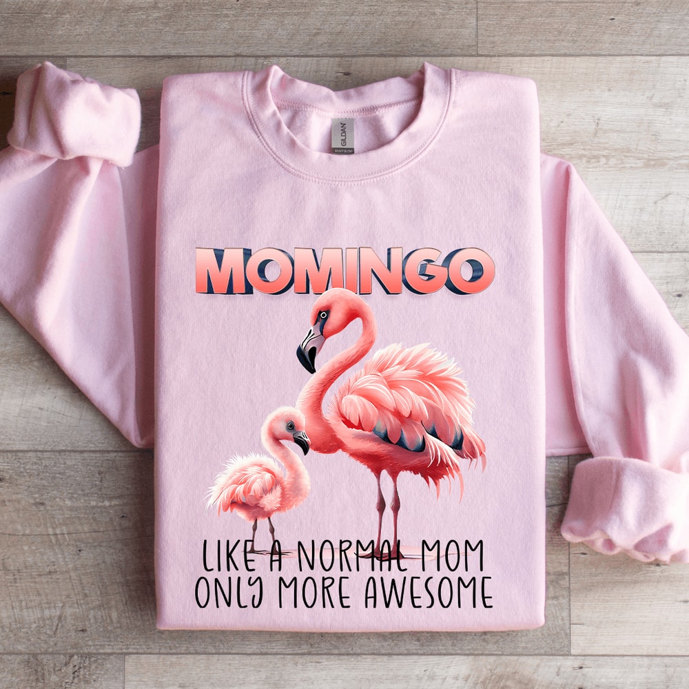 Momingo Like A Normal Mom Sweatshirt 3