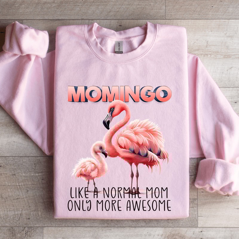 Momingo Like A Normal Mom Sweatshirt 3
