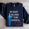 My Heart Belongs To My Patients Sweatshirt 1