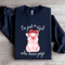 Im Just A Girl Who Loves Pigs Sweatshirt 2