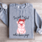Im Just A Girl Who Loves Pigs Sweatshirt 3