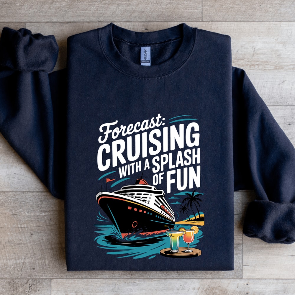 Forecast Cruising With A Splash Of Fun Sweatshirt 2