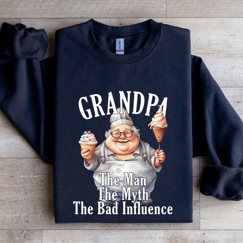 Grandpa The Man The Myth Sweatshirt 2
