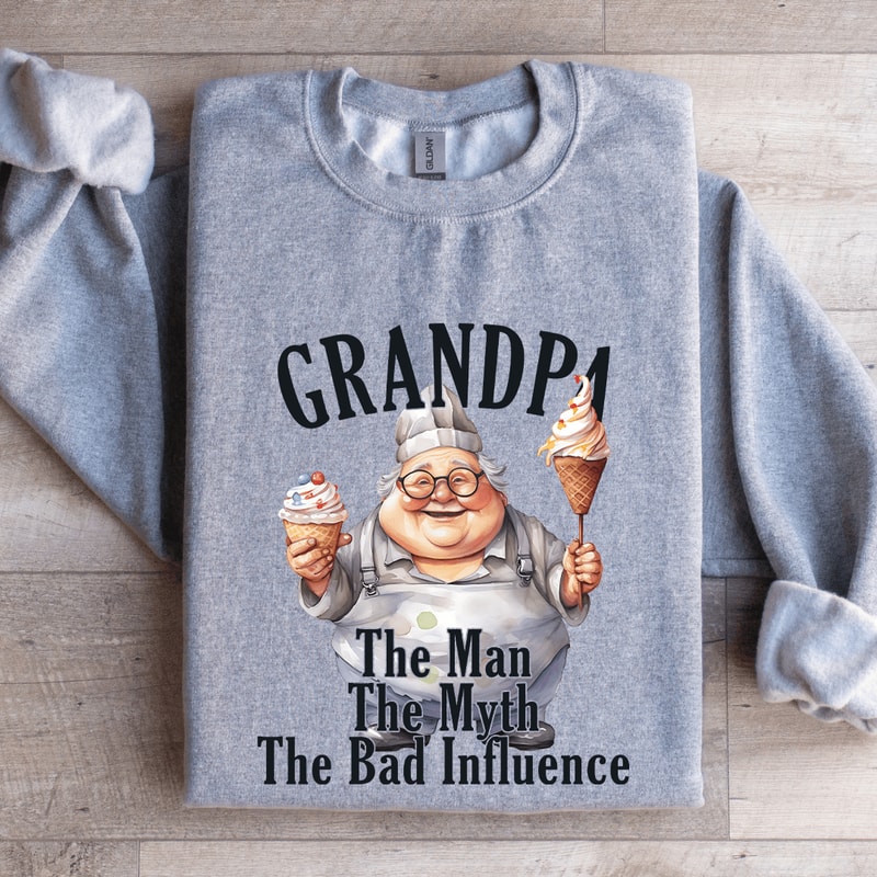 Grandpa The Man The Myth Sweatshirt 3