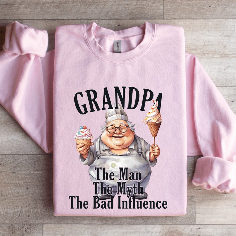 Grandpa The Man The Myth Sweatshirt 4