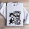Living That Nine Lives Kind Of Tired Sweatshirt 1
