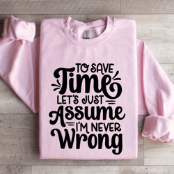 to save time let's just assume sweatshirt
