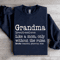 Grandma Like A Mom Only Without The Rules Sweatshirt 2
