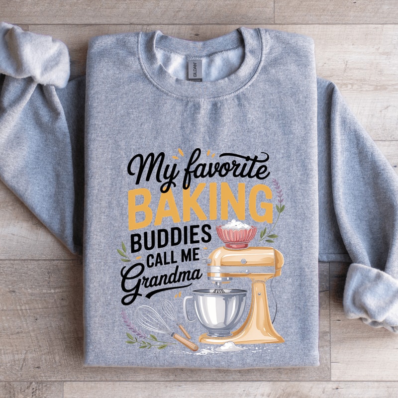 My Favorite Baking Buddies Sweatshirt 3