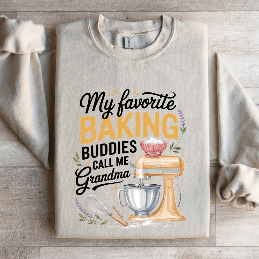 My Favorite Baking Buddies Sweatshirt 4