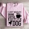 I Just Want To Drink Coffee Sweatshirt 3