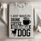 I Just Want To Drink Coffee Sweatshirt 4