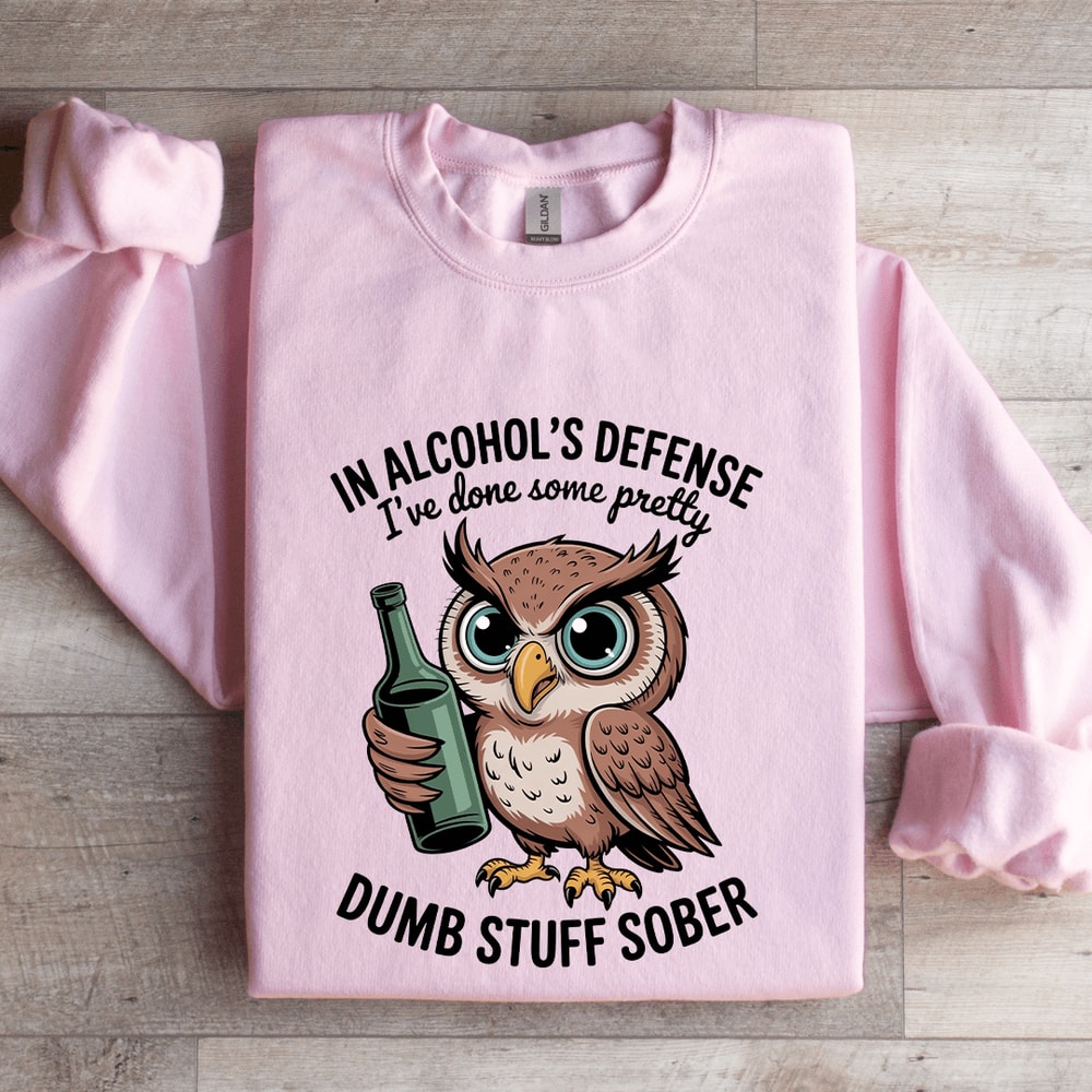 In Alcohols Defense Sweatshirt 3