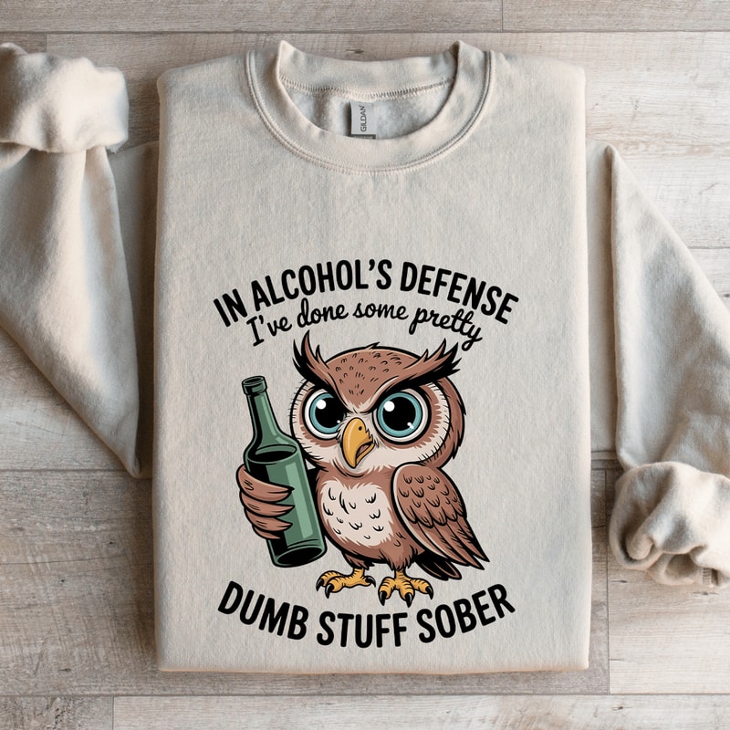 In Alcohols Defense Sweatshirt 4