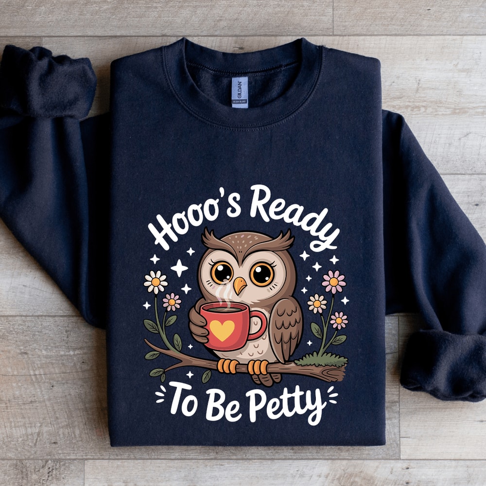 Hoos Ready To Be Petty Sweatshirt 2