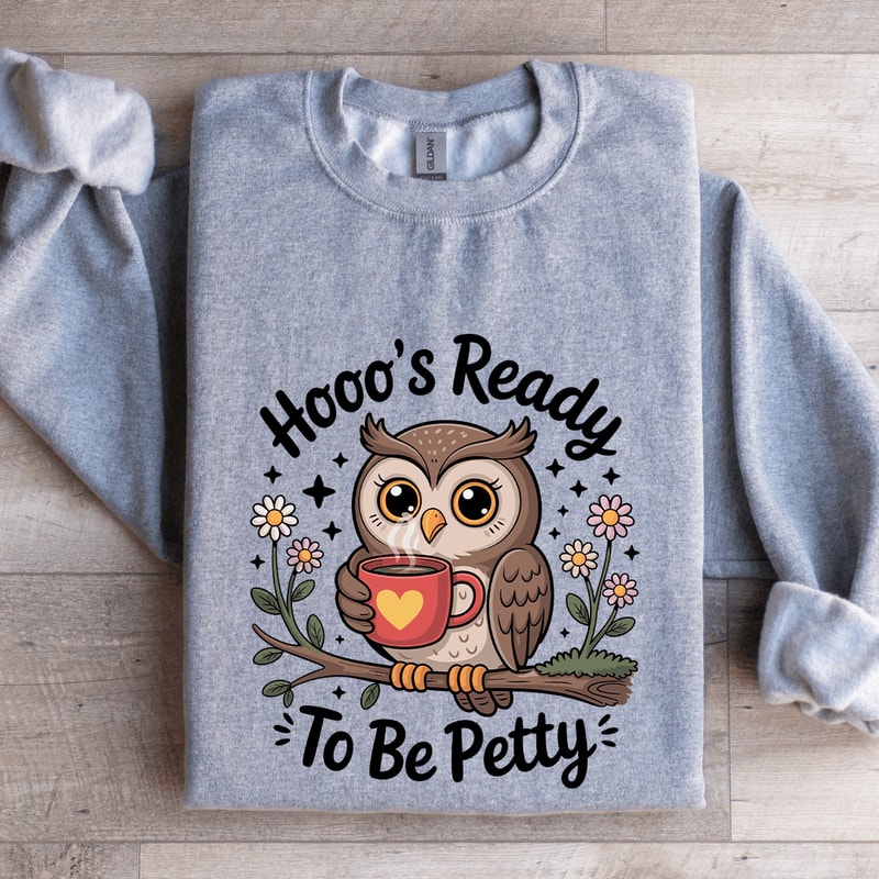 Hoos Ready To Be Petty Sweatshirt 3