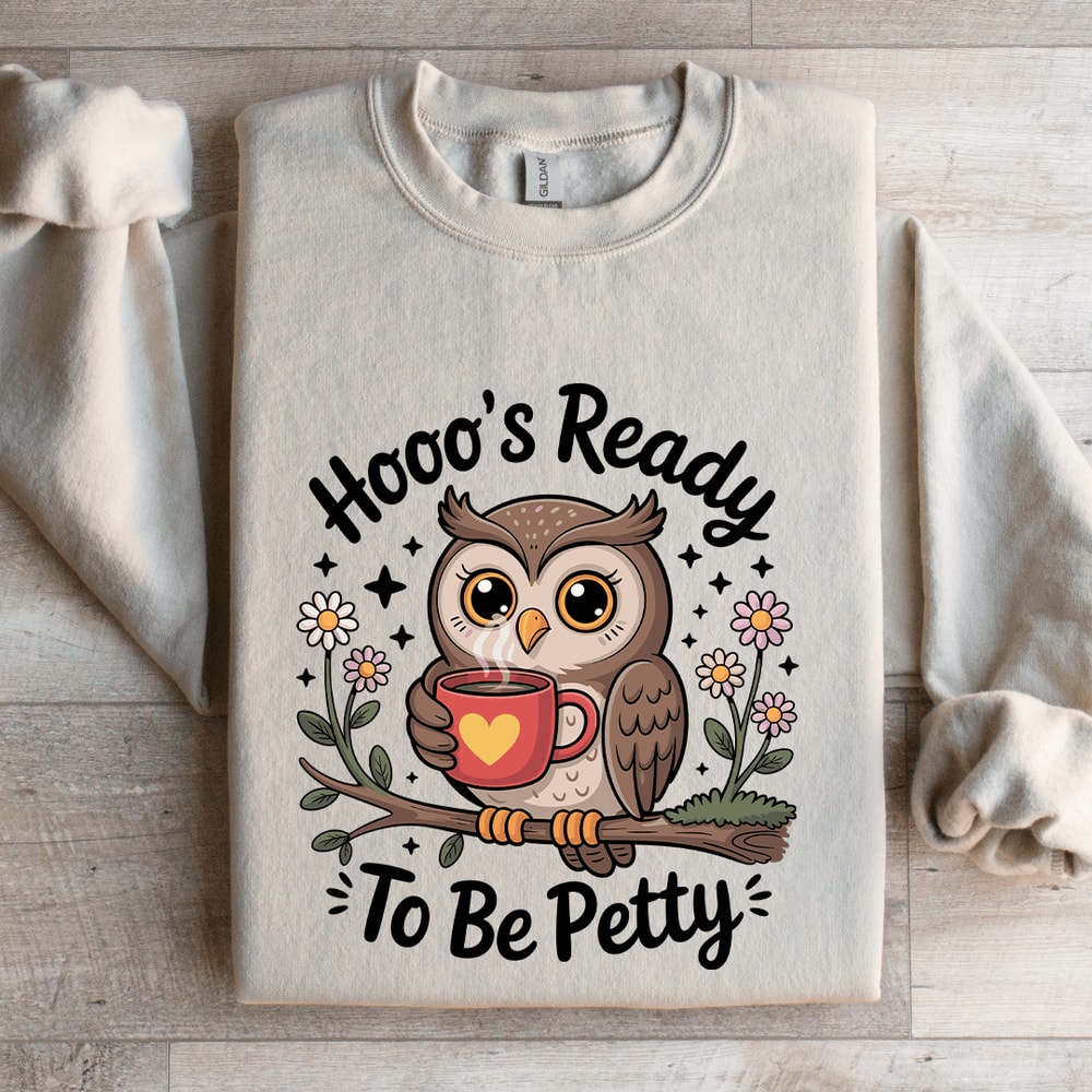 Hoos Ready To Be Petty Sweatshirt 4