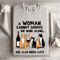 A Woman Cannot Survive On Wine Alone Sweatshirt 4