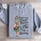 Behind Every Great Woman Is A Pile Of Laundry Sweatshirt 2