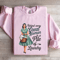 Behind Every Great Woman Is A Pile Of Laundry Sweatshirt 3