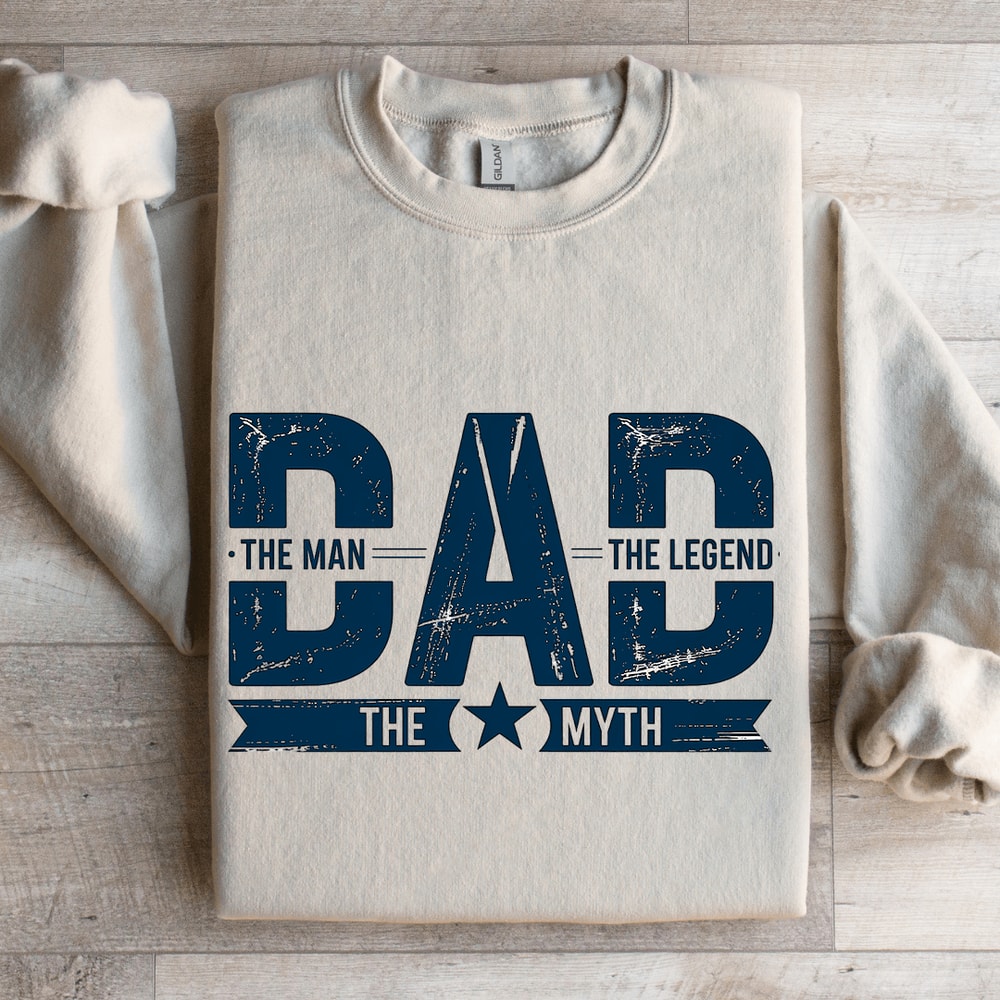 Dad Me Myth Sweatshirt 4