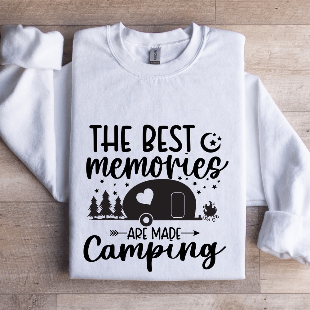 The Best Memories Are Made Campung Sweatshirt 1