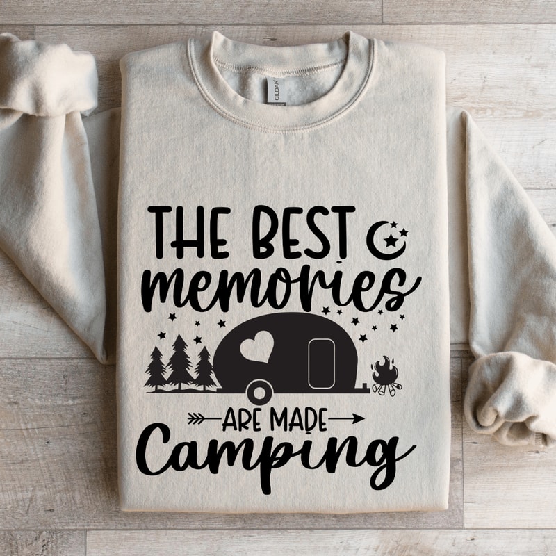 The Best Memories Are Made Campung Sweatshirt 4