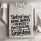 Unless You Bring Snacks Or Hugs Sweatshirt 4
