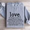 Love It Always Protects Always Trust Sweatshirt 0