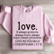 Love It Always Protects Always Trust Sweatshirt 3