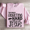 Because Adulting Is Hard Without Jesus Sweatshirt 0