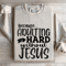 Because Adulting Is Hard Without Jesus Sweatshirt 4