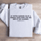 If Youre Hanging On By A Thread Make Sure Sweatshirt 1