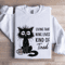 Living That Nine Lives Kind Of Tired Sweatshirt 1