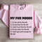 My Five Moods Sweatshirt 3