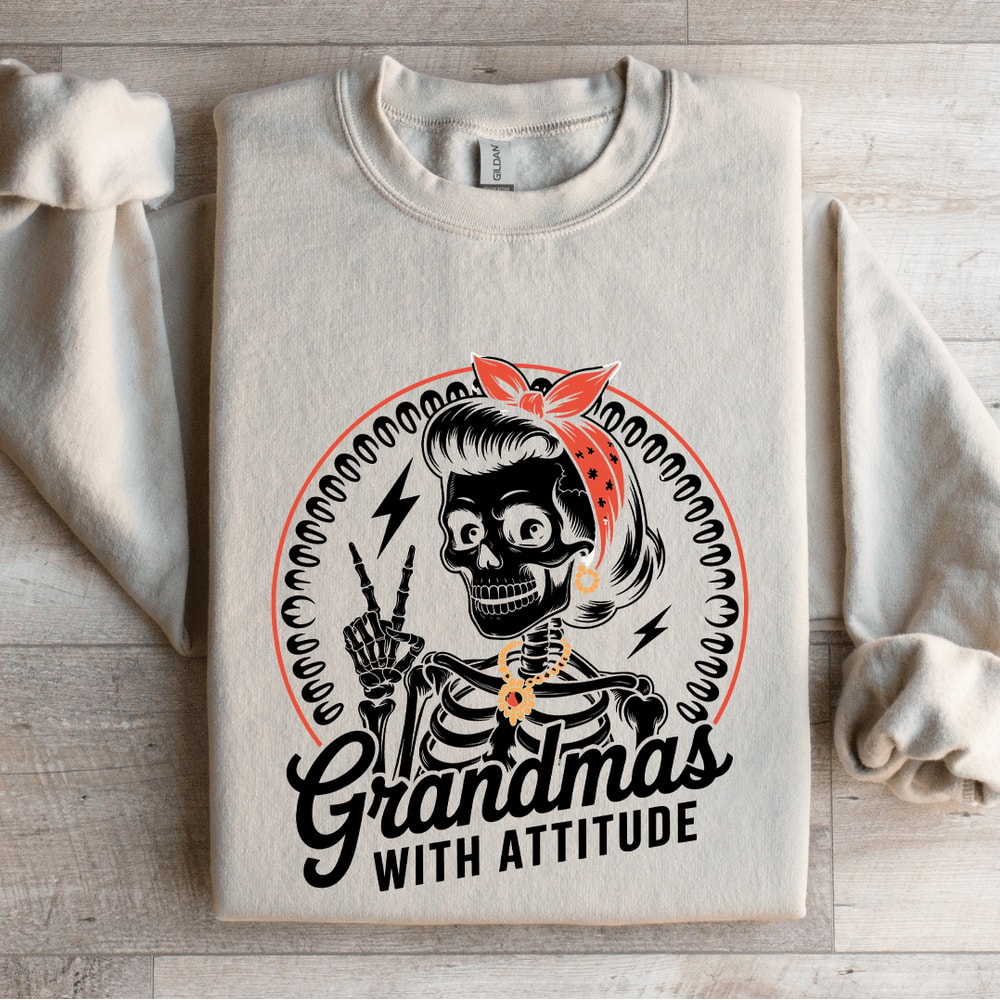 Grandmas With A Attitude Sweatshirt 4