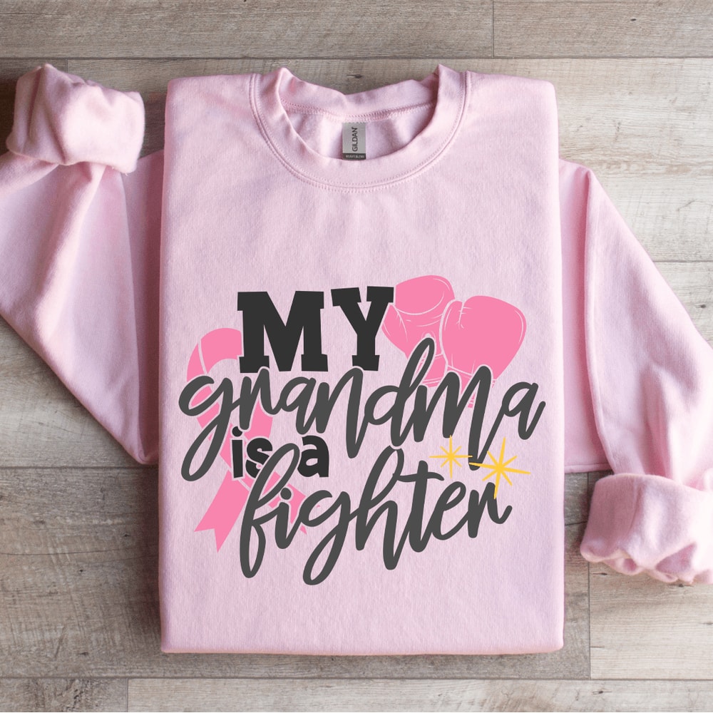 My Grandma Is A Fighten Sweatshirt 3