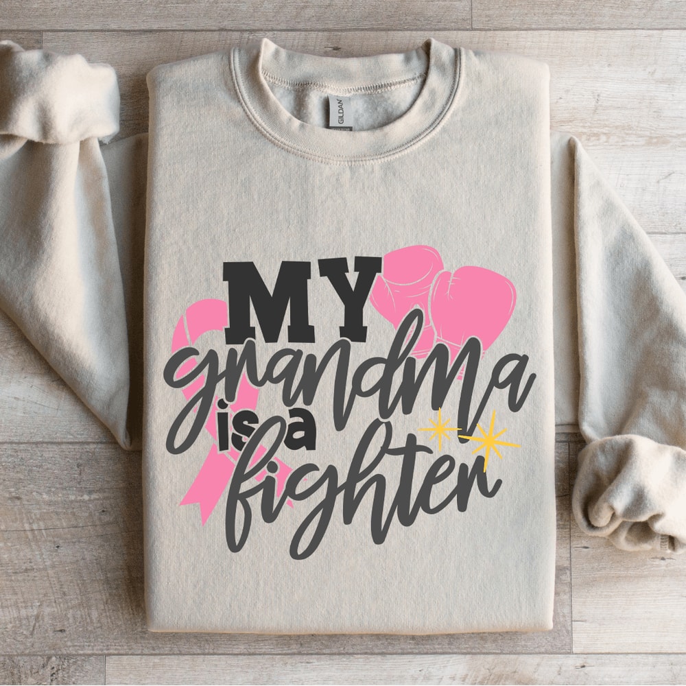 My Grandma Is A Fighten Sweatshirt 4