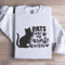 Cats Are My Favorite People Sweatshirt 1