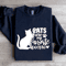 Cats Are My Favorite People Sweatshirt 0